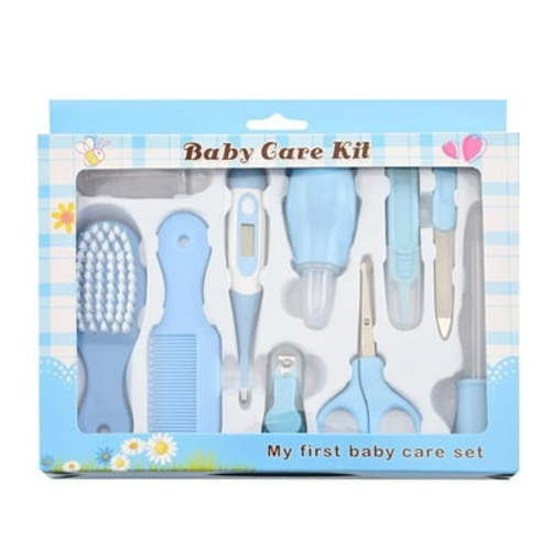 Baby Grooming Kit, HadinEEon Newborn Essentials Health Care All in 1 Set, Baby Must Have Accessories, Blue