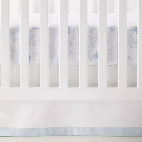 Border Frame Crib Skirt | Serena and Lily