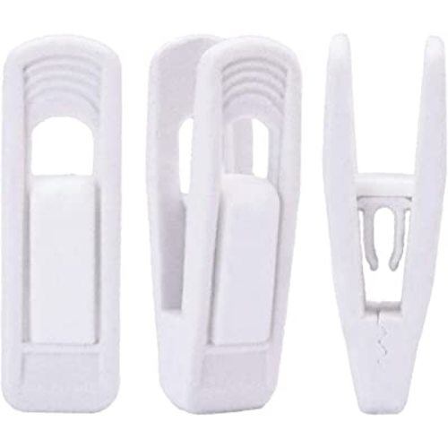 Trgowaul Velvet Hangers Clips, Pants Hangers Velvet Clips, Strong Finger Clips Perfect for Thin Velvet Hangers