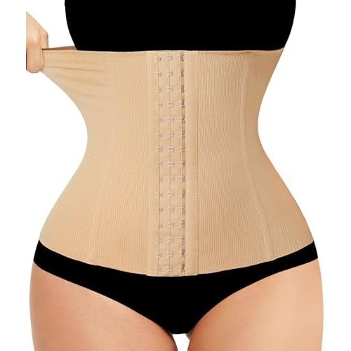 LODAY Waist Trainer Corset Shapewear Tummy Control Body Shaper Waist Cincher for Women Postpartum Belly Band Wrap