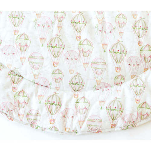 The Hot Air Balloon Play Mat, Multicolor - Fort Weekend | Maisonette