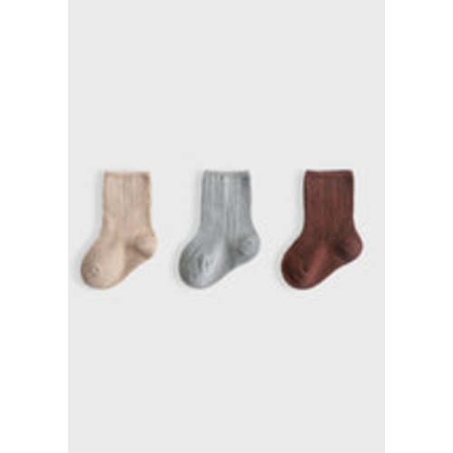 Ribbed Socks Set | Earth Tones – Brave Little Lamb