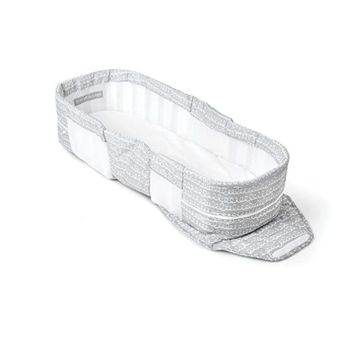 Snuggle Nest Portable Infant Lounger, Grey Scribbles