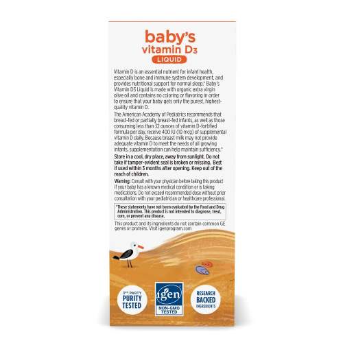Baby's Vitamin D3 Liquid | Nordic Naturals