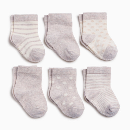 Tiny Kind 6-Pack Socks - Stars And Stripes, 3-12 M