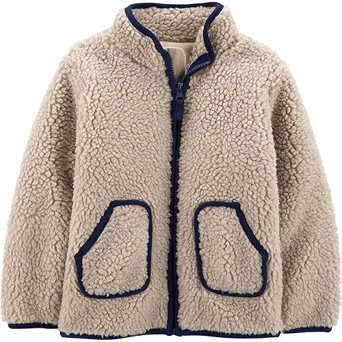 Simple Joys by Carter's Baby Toddler Girls' Hooded Sherpa Jacket