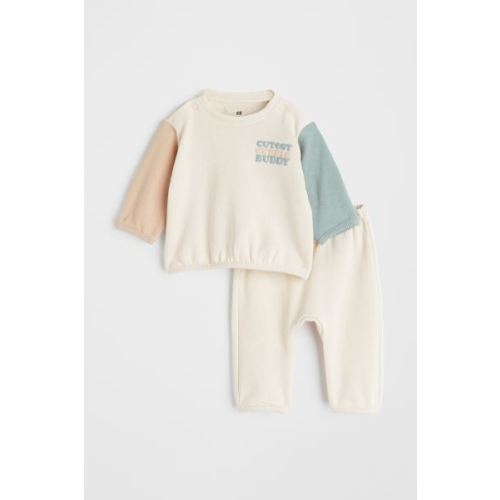 2-piece Cotton Sweatshirt Set