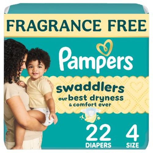 Pampers Swaddlers Sensitive Disposable Diapers - Size 4 - 22ct