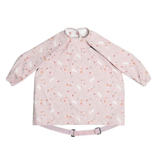 BIBaDO - Long Sleeve Baby Bibs - Babies & Toddlers 6-36 Months - Coverall Baby Led Weaning Bib - Easy Wipe, Soft & Waterproof