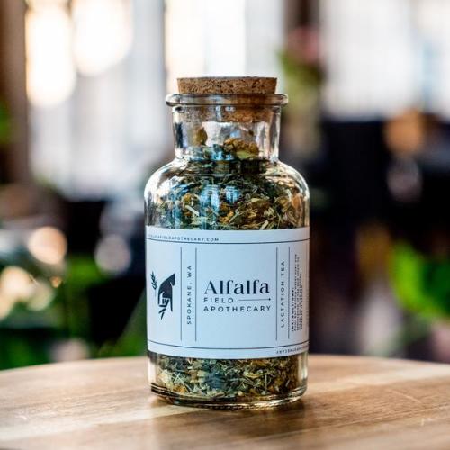 Organic Herbal Lactation Tea – Alfalfa Field Apothecary
