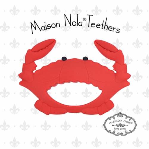 Baby Teether - Crab | LouLa's