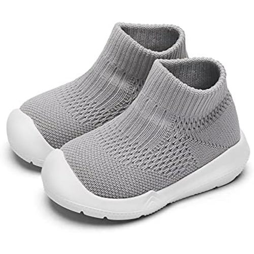 Engtoy Baby Shoes Baby Sock Shoes Baby Walking Shoes Infant Non-Slip Breathable Slippers with Soft Rubber Sole Baby Boys Girls Slip On Sneakers