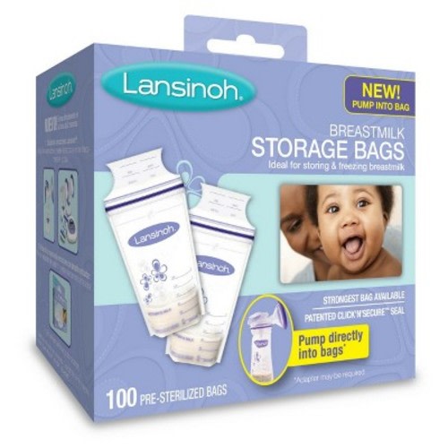 Lansinoh Milk Storage Bag - 100ct