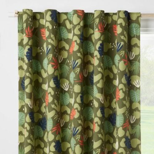 Dinosaur Kids' Blackout Window Curtain Panel - Pillowfort™