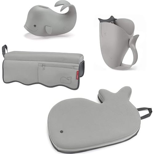 Skip Hop MOBY Baby Bath Essentials Set Grey