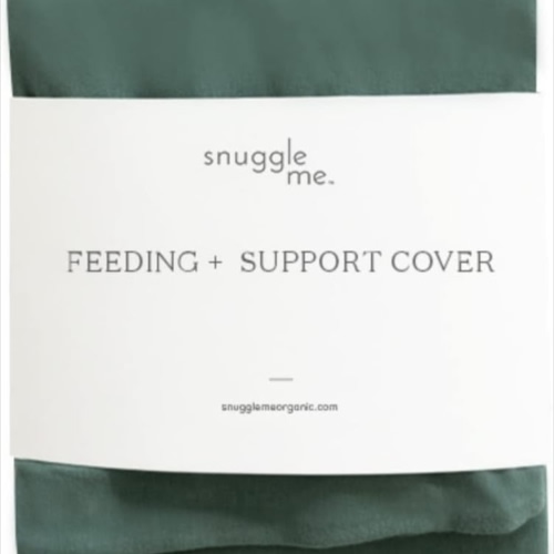 Snuggle Me Organic | Feeding Support Cover | Nursing, Bottle Feeding and Bonding Support | Organic Cotton | Moss
