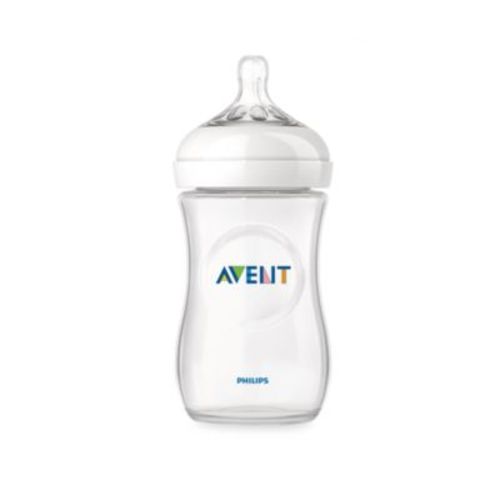 Philips Avent Natural 8 oz. Glass Bottle - CLEAR - 1 PACK