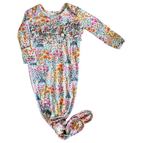 Mayze Mini Floral Knot Gown