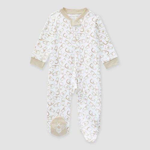 Burt's Bees Baby® Baby Fresh Milk Sleep N' Play - Gray - 0-3M