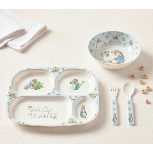 Peter Rabbit™ Nursery Feeding Set | Pottery Barn Kids