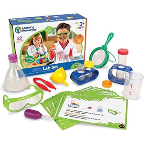 Learning Resources Primary Science Lab Activity Set, Science Exploration, 22 Pieces, Ages 4+, Multicolor