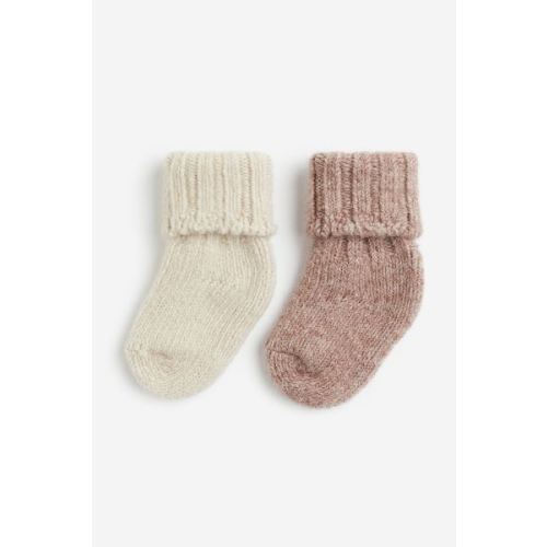 2-pack Thick Wool-blend Socks