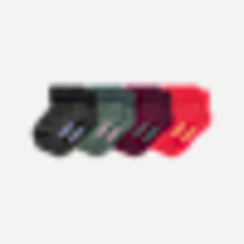 Baby Sparkle Rib Sock 4-Pack (0-6 Months) - Bombas