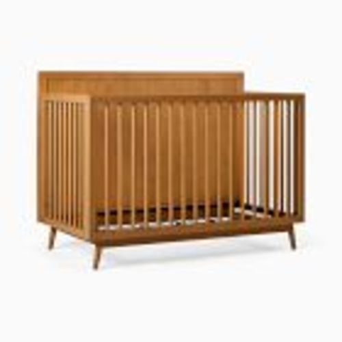 Mid-Century 4-in-1 Convertible Crib