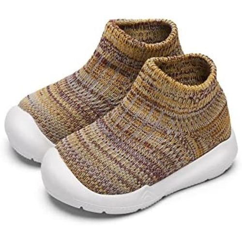 Engtoy Baby Shoes & Socks - Non-Slip Breathable Slippers with Soft Rubber Sole - Baby Boys & Girls Slip On Sneakers