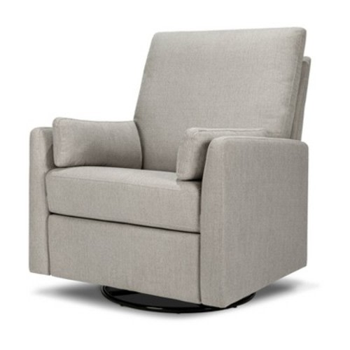 Carter's by Davinci Ethan Swivel Recliner, Color: Performance Gray Linen