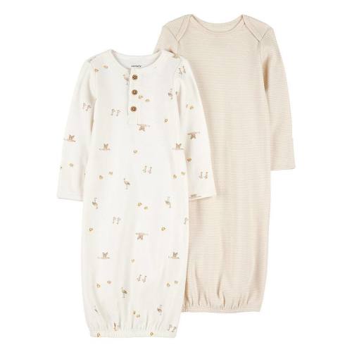 3M Baby Carter's 2-pk. Long Sleeve Sleeper Gown Set