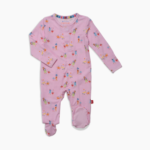 Magnetic Me Modal Magnetic Footie - Turnip The Beet, Newborn