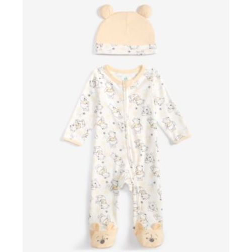 Baby Unisex Winnie the Pooh Coverall 2-Pc. Set