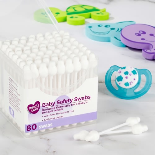 Parent's Choice Baby Safety Swabs, 80 Count