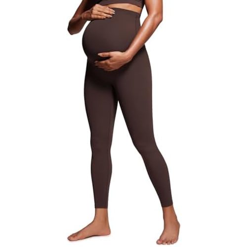 Maternity Leggings - Hot Fudge Brown Medium