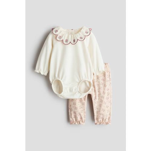 2-PIECE COTTON SET, Size: 4-6 M