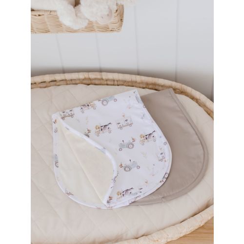 Burp Cloth 2 Pack | Oakwood Farm & Latte