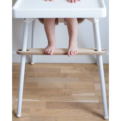 Footrest for IKEA highchair. Antilop, Evenflow footrest. Comfortable highchair leg wraps for baby