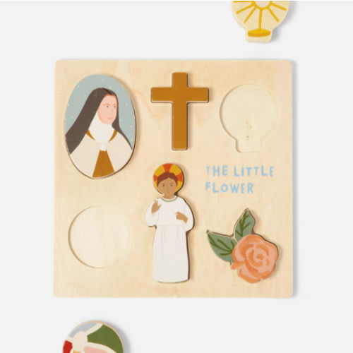 St. Therese of Lisieux Wooden Puzzle