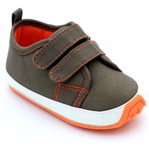 Baby Boys Girls Cotton Rubber Sole Outdoor Sneaker First Walkers Shoes