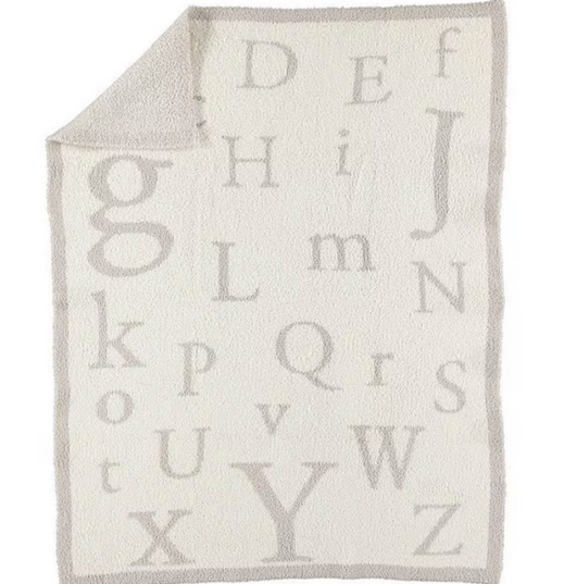 BareFoot Dreams CozyChic ABC Blanket