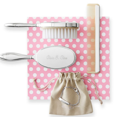 Mark & Graham Baby Brush And Comb Keepsake Set