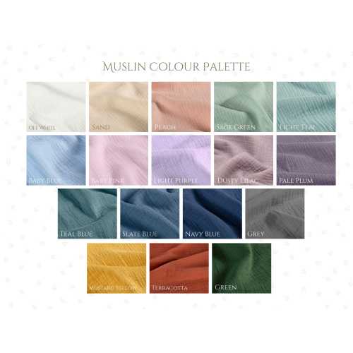 Muslin Sheets for Stokke Sleepi Cribs - Organic Muslin Cotton Fitted Sheets - Custom Size Sheets - Mini Crib Sheets - Full Crib Sheets