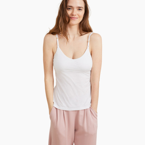 Hatch Collection The 24/7 Nursing Tank - White, L