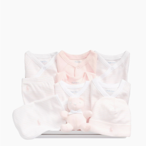 Shop Polo Ralph Lauren Baby's 11-Piece Essential Cotton Set | Saks Fifth Avenue