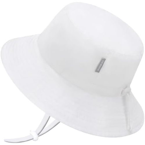 UPF 50+ Baby Sun hat Baby Bucket hat with Strings Summer Sun Protection Infant Sun hat for Kids