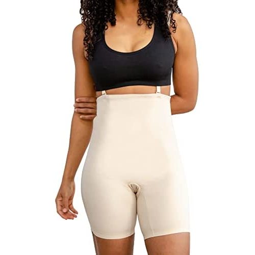 Motif Medical, Postpartum Recovery Girdle, C-Section and Natural Birth, Lightweight and Breathable, Nude - Large