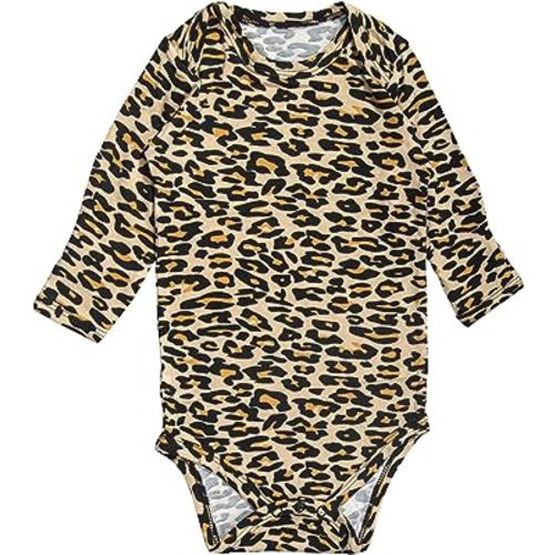 Baby Bodysuits with Mitten Cuffs, Rayon made from Bamboo Long Sleeve Pajamas for Boy Girls
