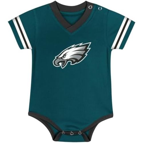 Outerstuff NFL Newborn & Infants 0-24 Months Official Game Day Primary Logo Onesie Creeper Jersey