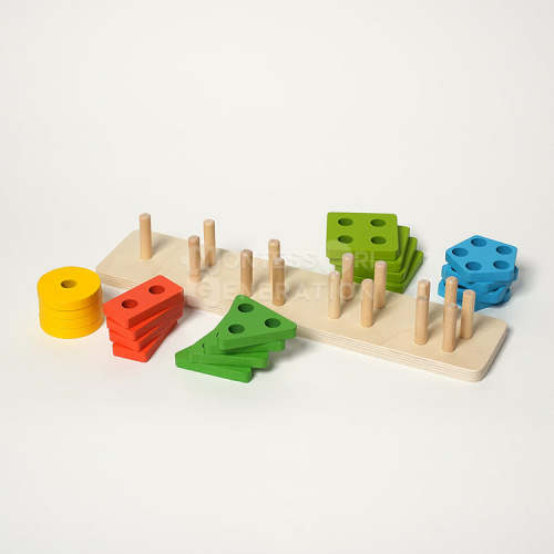 Montessori Building Blocks - Suitable from 12 Months!